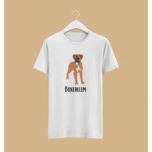 Boxer mintás póló