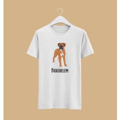 Boxer mintás póló