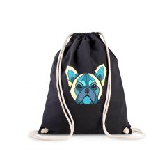 Francia bulldog mintás hátizsák