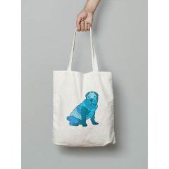 Sharpei mintás vászontáska