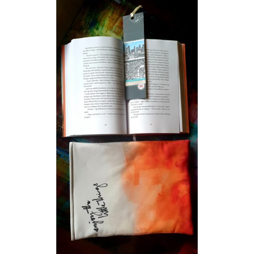 Könyvvászon narancs