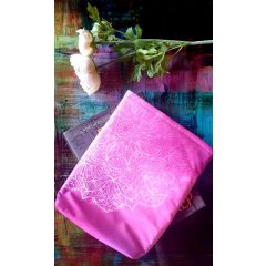 Könyvvászon pink mandala