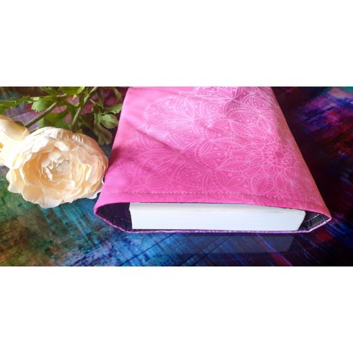 Könyvvászon pink mandala