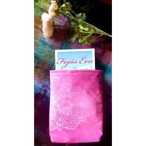 Könyvvászon pink mandala