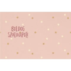 Könyvvászon szülinapos 