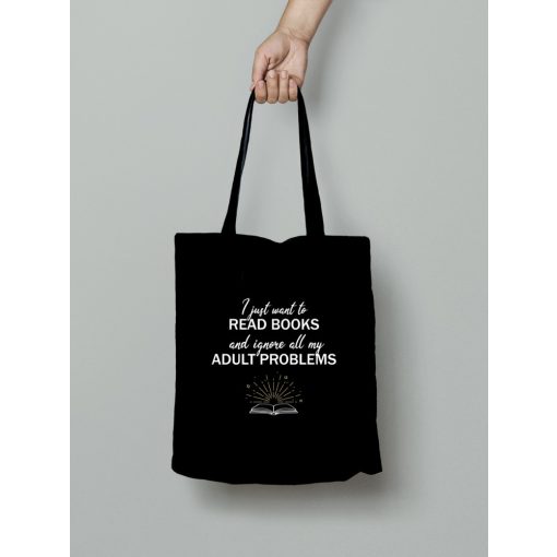 I just want to read vászontáska