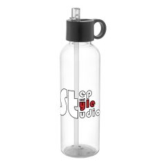 Step&Style műanyag zívószálas kulacs