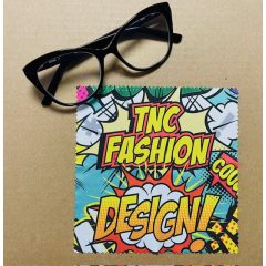 Egyedi mintás szemüveg-törlőkendő