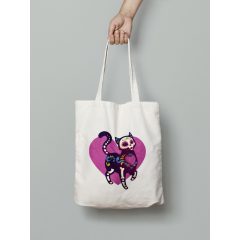 Szines cica vászontáska