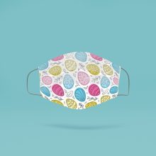 Húsvéti mosható szájmaszk