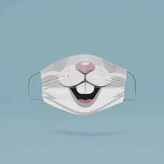 Nyuszkó mosható szájmaszk