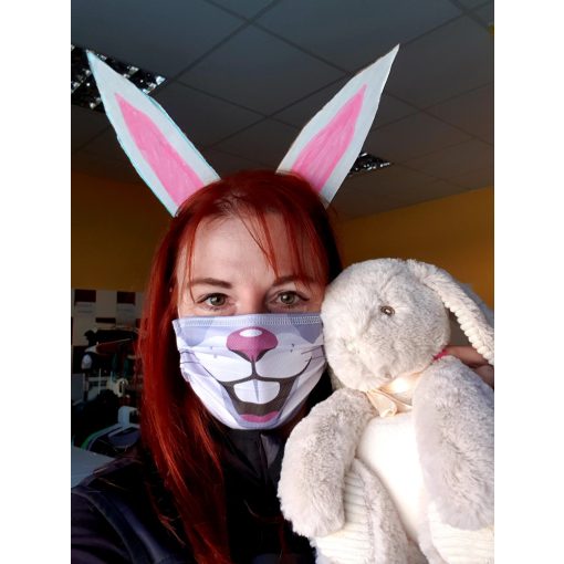 Nyuszkó mosható szájmaszk