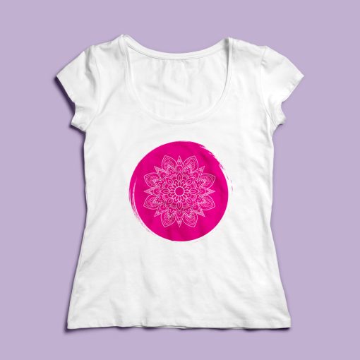 Mandala mintás póló