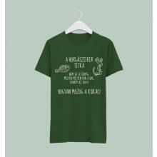 A horgászsiker titka póló