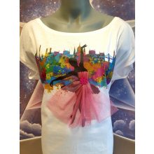 Budapest balerina póló