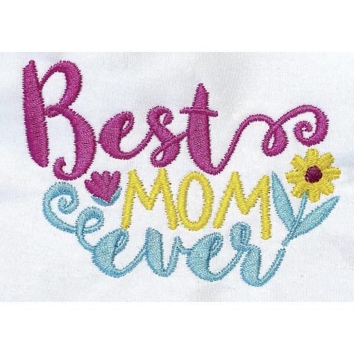 Best mom hímzett hátizsák