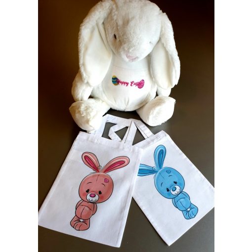 Húsvéti nyuszis gyerek vászontáska