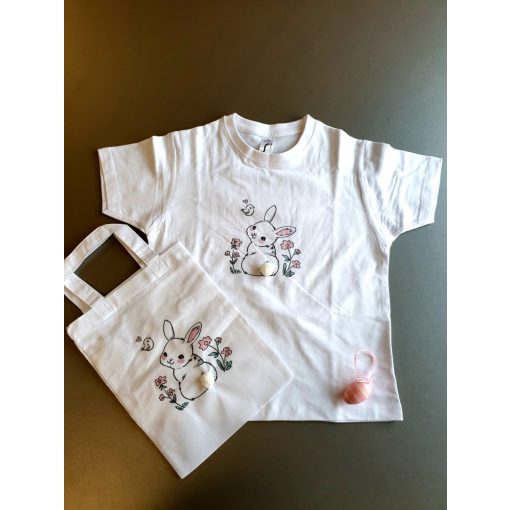 Nyulacskás gyerek vászontáska