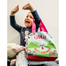 Névre szóló húsvéti tojásvadász táska