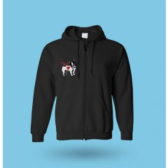 Francia bulldogos cippes pulcsi