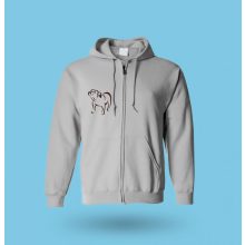 Angol bulldog cippes pulcsi