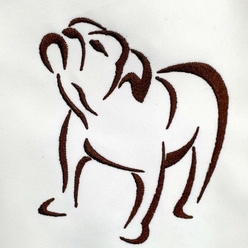 Angol bulldog cippes pulcsi