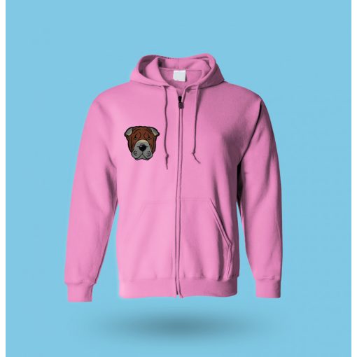 Sharpei cippes pulcsi