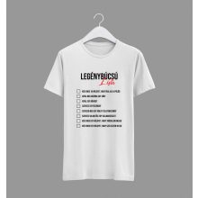 Legénybúcsú lista póló