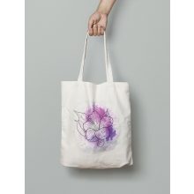 Virágos vászontáska