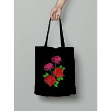 Rózsás  hímzett vászontáska