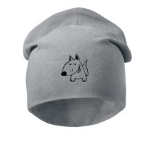 Vidám kutyás hímzett sapka
