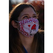 Valentin manó mosható szájmaszk