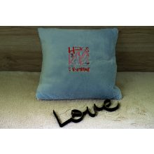 My Valentine hímzett párna