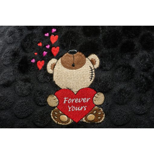 Forever yours hímzett párna
