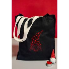 Valentin manócska hímzett vászontáska