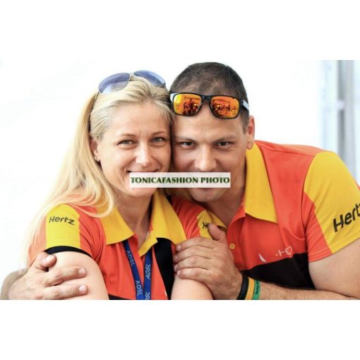 Korda Racing galléros csapat póló férfi