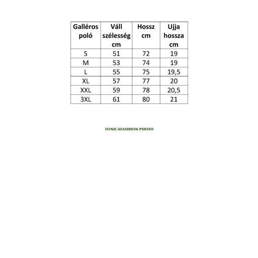 Korda Racing galléros csapat póló férfi