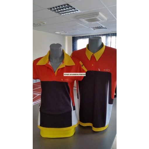 Korda Racing galléros csapat póló női