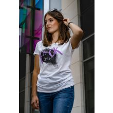 F*ck covid póló napfényre színesedő mintával 