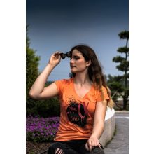 F*ck covid póló napfényre színesedő mintával 