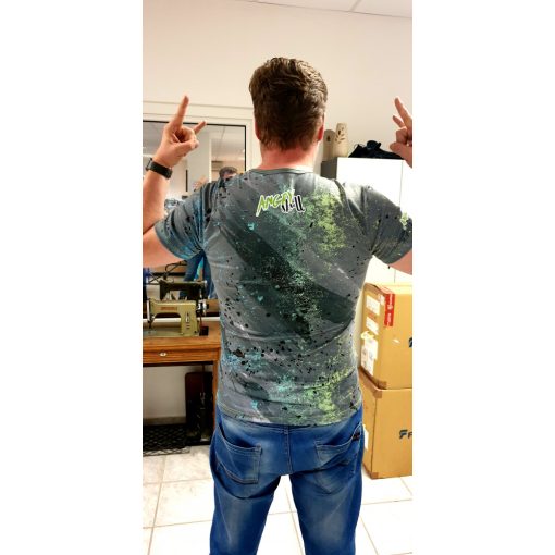 Angy Skull unisex póló