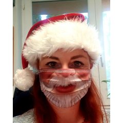 Igazi télapó 2 mosható szájmaszk