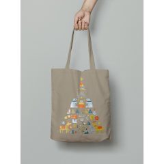 Karácsonyfa vászontáska