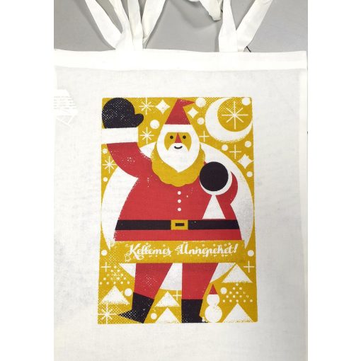 Retró Télapós vászontáska