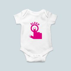 Alvás gombos baby body