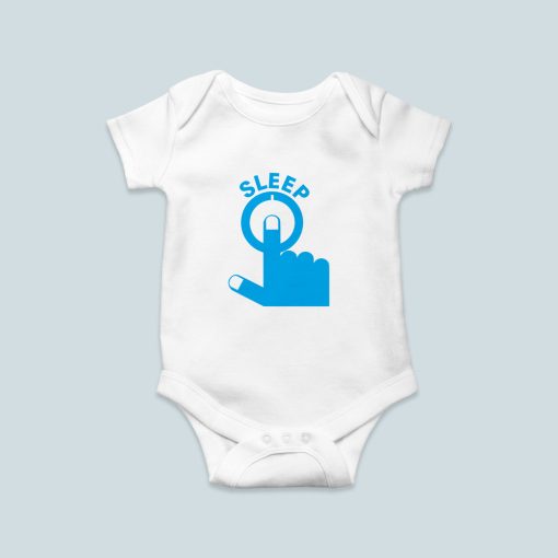 Alvás gombos baby body