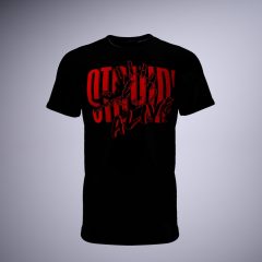 X-Aid Bikers támogatói póló Stayin fekete