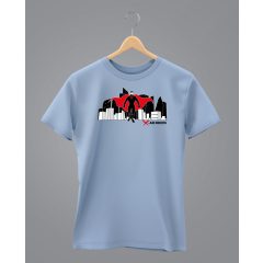 X-Aid Bikers támogatói póló City kék